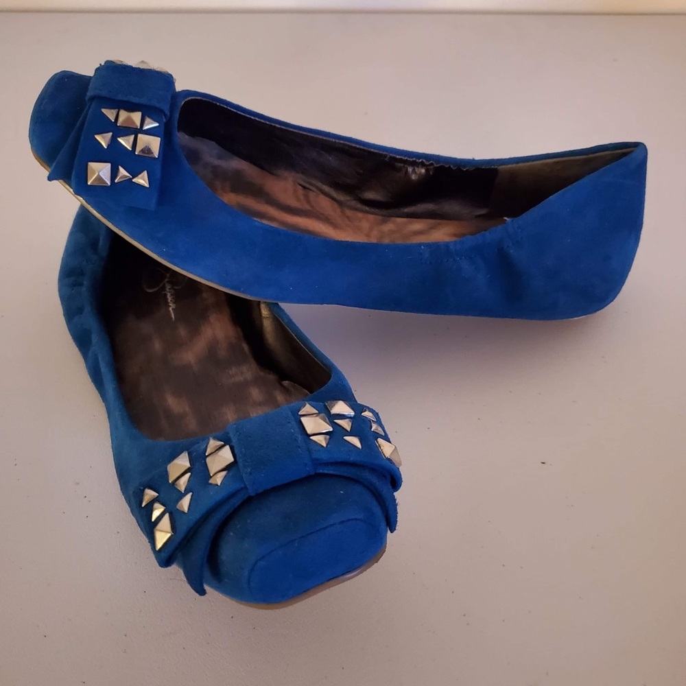 Jessica Simpson Cobalt Blue Flats!